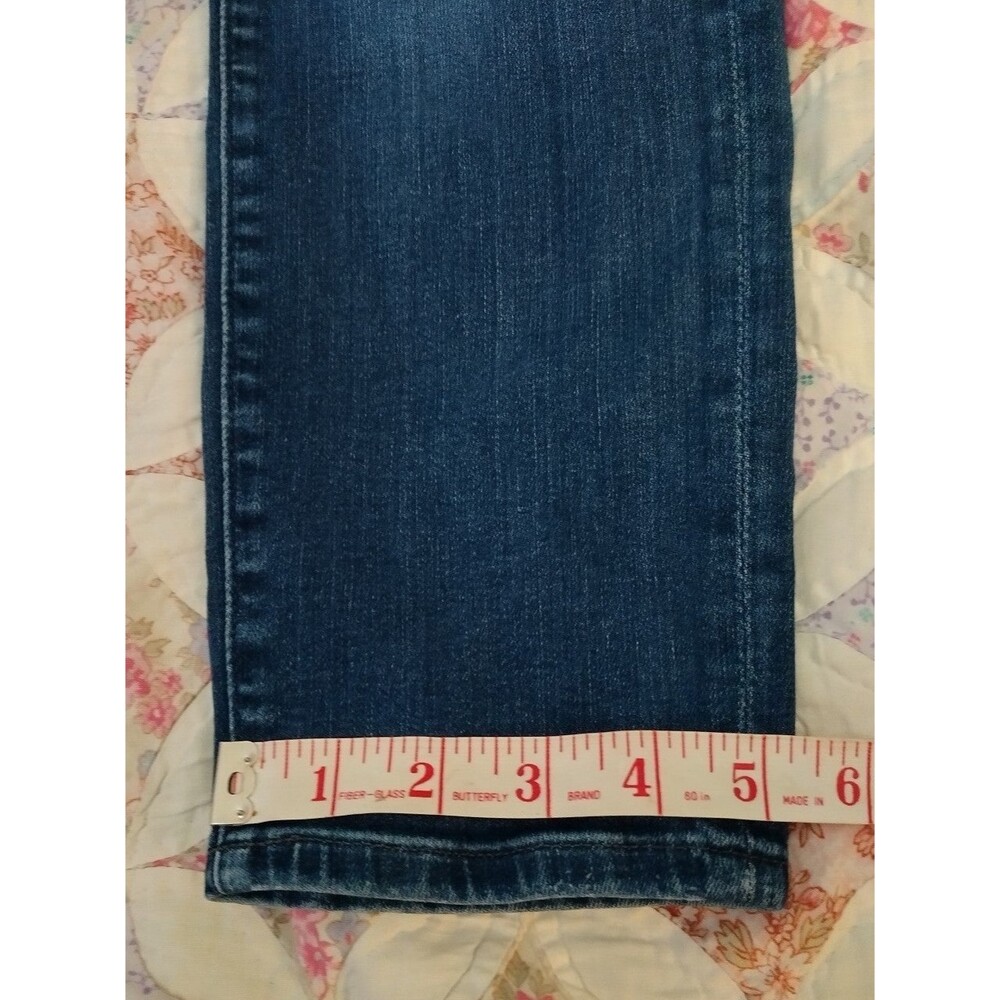 AG Adriano Goldschmied The Prima Ankle Pintucked Cigarette Jeans Women’s 27R - Picture 11 of 11